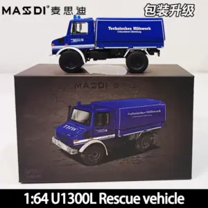 Unimog U1300L Rescue RV Diecast Model 1/64 12 S1f74d23656614536b96feeacd49763f5e