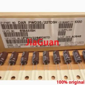 High-Quality Nichicon PW 220µF 35V Capacitors Set