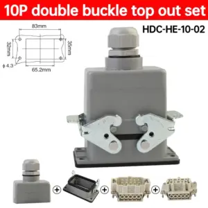 Heavy Duty Waterproof Industrial Connector 18 S2041b5de4e7a427ca71597623c1219d5O