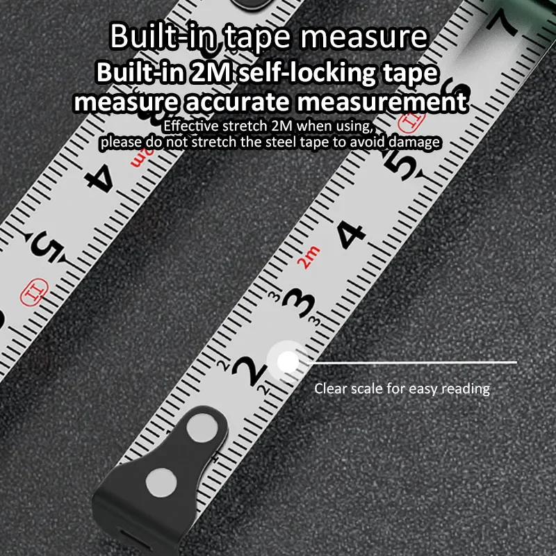 Multifunctional 150mm Magnetic Level & Tape Measure 4 Multifunctional 150mm Magnetic Level & Tape Measure - Image 4