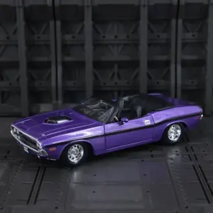 Purple Dodge Challenger R/T Diecast Model 1:24 Scale 13 S208b0ce4c2974275960aa705ae4f872fY