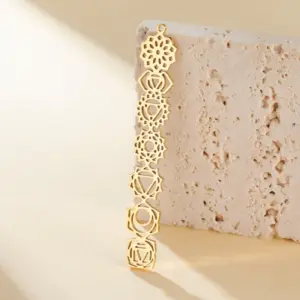 Stainless Steel 7 Chakra Yoga Charm 8 S20ecaeeac721466b804989cc7c153b17b