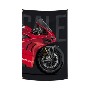 Ducati 90x150cm Motorcycle Wall Flag 19 S210e88338b804276899e6b00f110c04a8