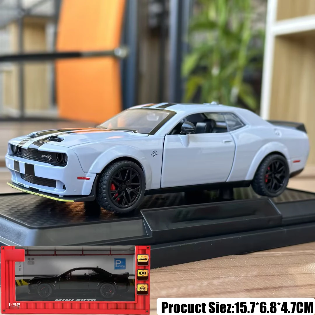 Purple Dodge Challenger SRT Hellcat Diecast Model 10 Purple Dodge Challenger SRT Hellcat Diecast Model - Image 10