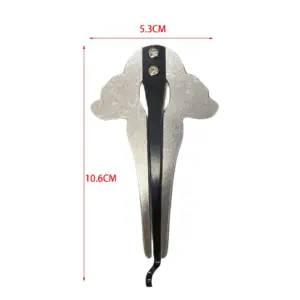 Stainless Steel Folk Music Jaw Harp 10 S214475bcedb64aa8a2a314730dd0c484U