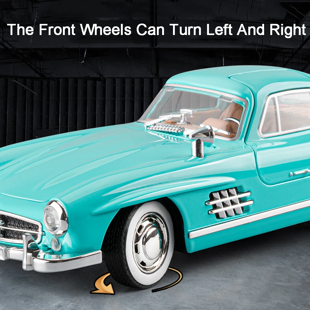 Vintage Mercedes-Benz 300SL Diecast Model 2 Vintage Mercedes-Benz 300SL Diecast Model - Image 2