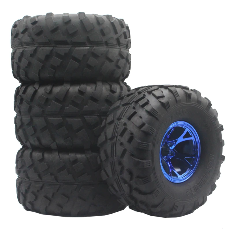 RC Monster Truck Tires & Rims Set 4pcs 6 RC Monster Truck Tires & Rims Set 4pcs - Image 6