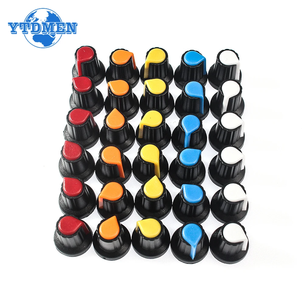 YTD MEN WH148 Potentiometer Knobs Set 2 YTD MEN WH148 Potentiometer Knobs Set - Image 2
