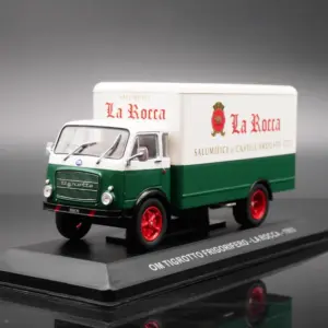 IXO Diecast 1:43 Scale OM Tigrotto Frigorifero 1963 Alloy Truck Model Finished Product Simulation Toy Collection Static Display