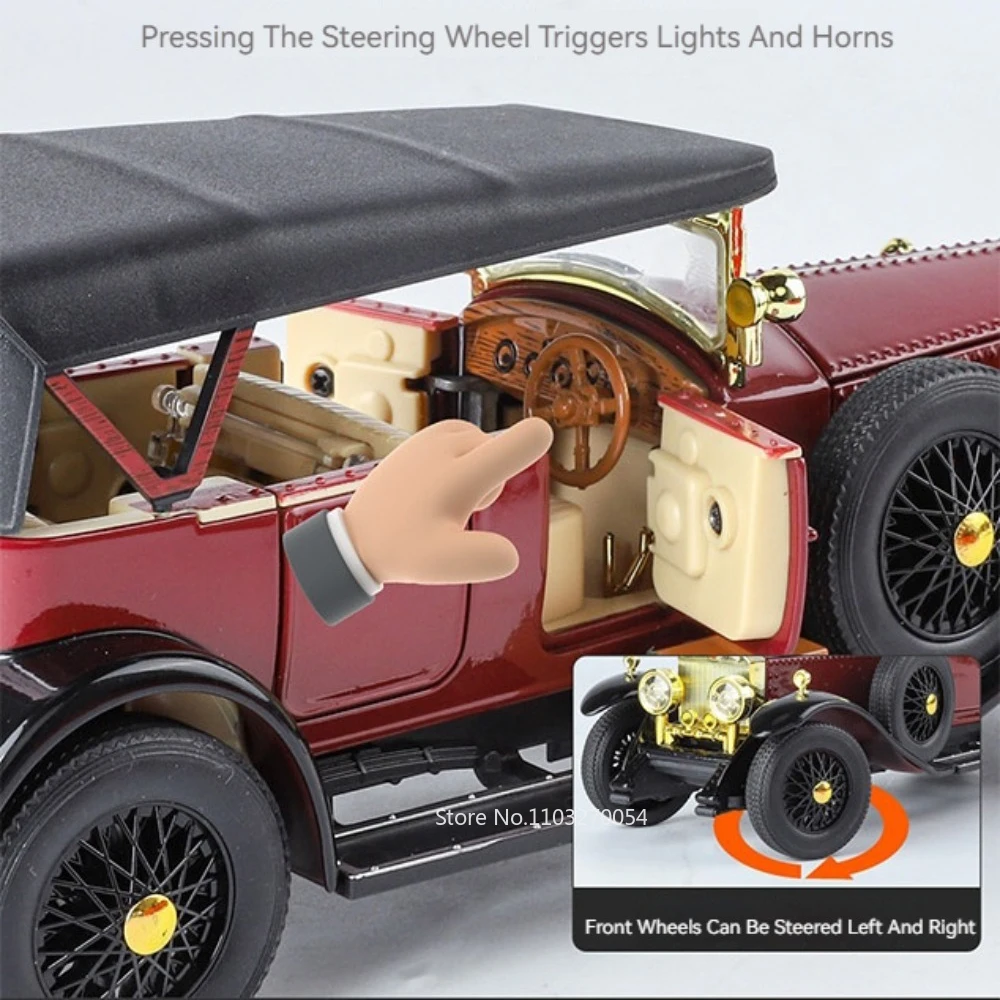 1:24 Scale Vintage Car Model Collection 2 1:24 Scale Vintage Car Model Collection - Image 2