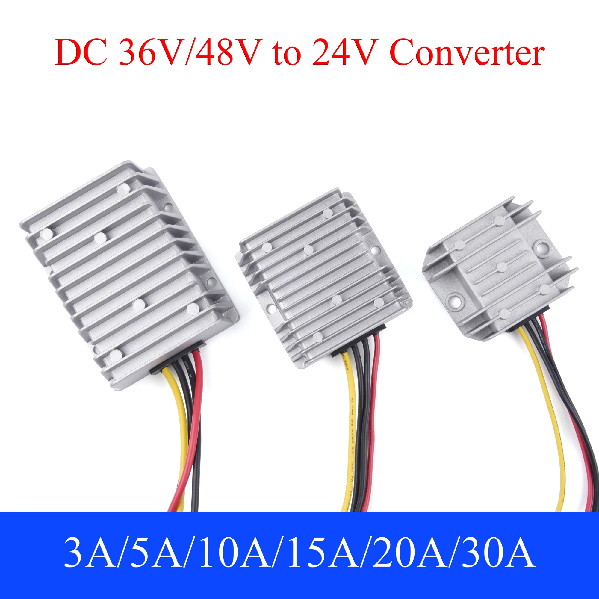 Waterproof DC to DC Buck Converter 36-48V to 24V 30A 2 Waterproof DC to DC Buck Converter 36-48V to 24V 30A - Image 2