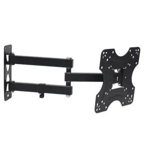 Black TV Wall Mount for 17-43 Inch Monitors