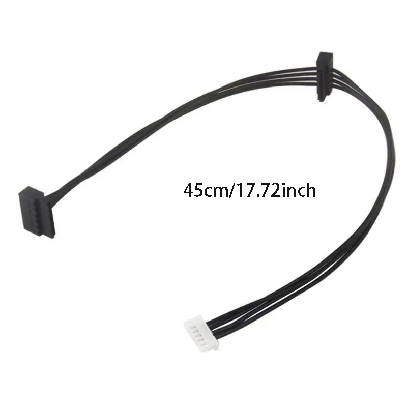 Acer AXC SATA Power Cable 18AWG 2.1mm Flat Black 3 Acer AXC SATA Power Cable 18AWG 2.1mm Flat Black - Image 3