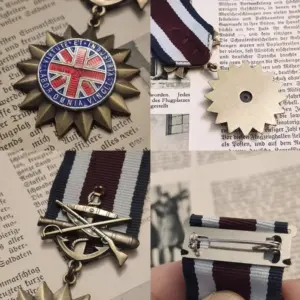 British Order Knights St John Medal Badge 11 S2673a706a3cf4e24a88e1c3447b14392R