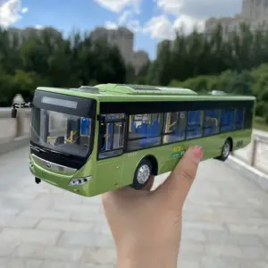 Green E12 Model Bus for Display Collection