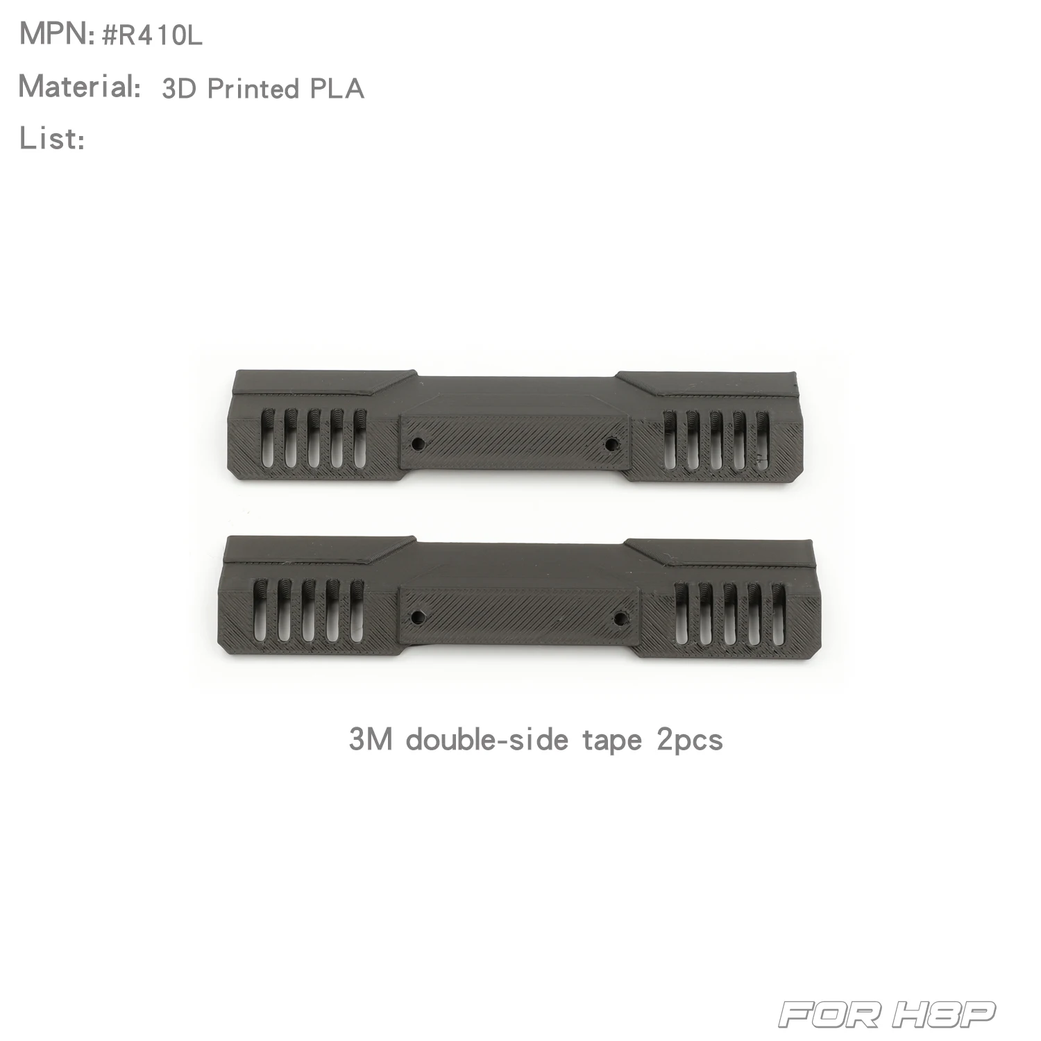 1/8 Scale RC Crawler Armor Grille for MJX H8P 9 1/8 Scale RC Crawler Armor Grille for MJX H8P - Image 9