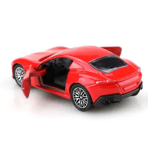Diecast Pull-Back Sports Car in Red, Yellow & Black 11 S2923d01633e547e4bf8db11c0a1b396e9