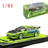 Vivid Green Mitsubishi Eclipse Diecast Model 1/64