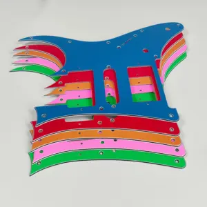 MIJ 2550Z HSH Strat Pickguard in Vibrant Colors 13 S2ac312778bd44289a03f877c47bdf7a6K 1