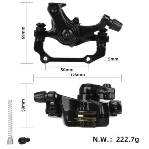 Black G2 Disc Brake Caliper for Bikes 13 S2b0b284181be4d5fa2156f0bfbe1a08cA