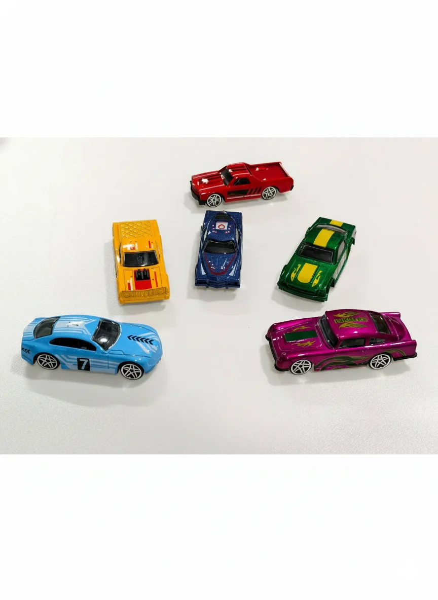 Set of Six 1/64 Die-Cast Race Cars 7 Set of Six 1/64 Die-Cast Race Cars - Image 7