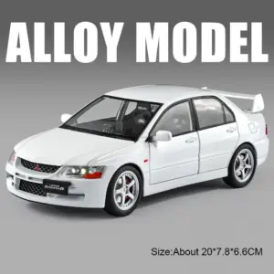 Miniature Mitsubishi EVO9 Car Model 1:24 Scale 18 S2c0dd49438f44d7aa9ebcedd9006cc9fn