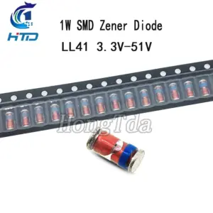 50-Pack Surface-Mount Zener Diodes 3.3V-51V