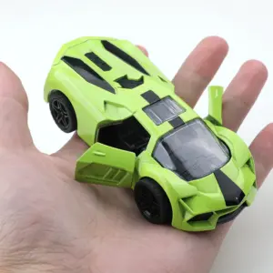 1:36 Scale Diecast Race Car in Green or Grey