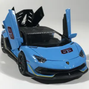 Green Lamborghini Aventador SVJ63 Diecast Model 13 S2ddbd2e95c0644fea2201c1aae810154C