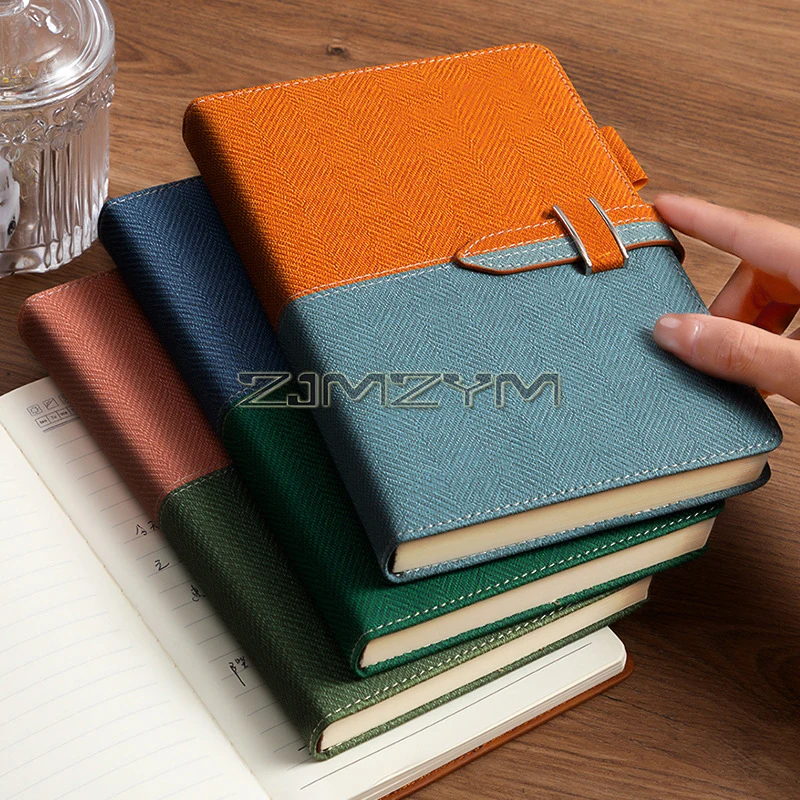 Denim Green Two-Tone Hardcover Notebook 2 Denim Green Two-Tone Hardcover Notebook - Image 2