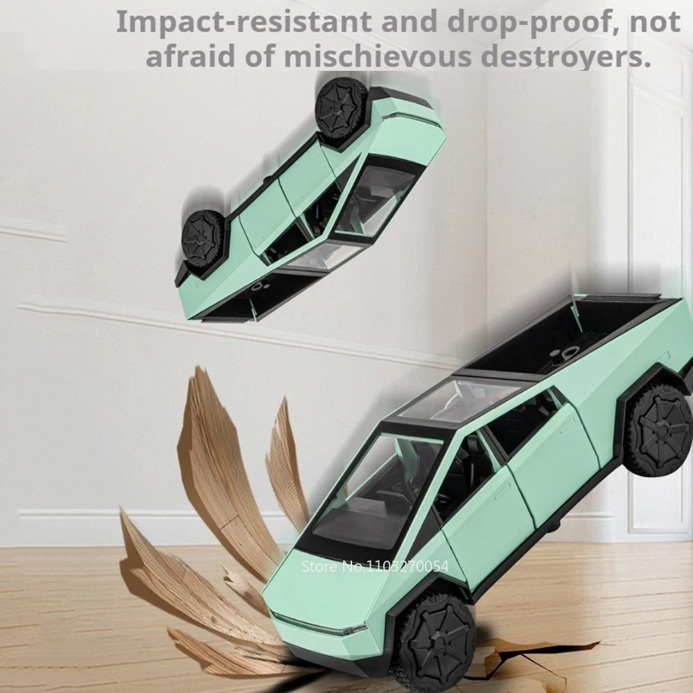 Futuristic 1/32 Diecast Pickup Truck Model 4 Futuristic 1/32 Diecast Pickup Truck Model - Image 4