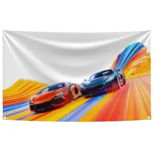 Vibrant Lamborghini Huracan Race Banner 3x5 ft 14 S2e83d5a57aeb45a58ff600bbaaa19250s