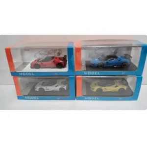 XF HL 1/64 SF90XX Stradale Two-Door Hardtop Alloy Supercar Model Static Collection Decorated Holiday Gifts Toys