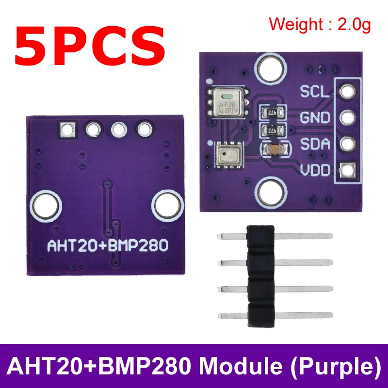 High-Precision AHT20+BMP280 Sensor Module Set 8 High-Precision AHT20+BMP280 Sensor Module Set - Image 8