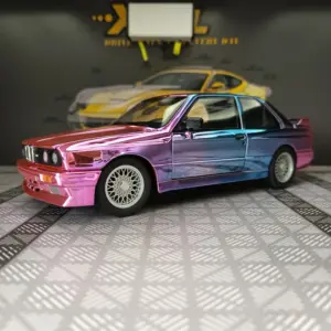 1:24 BMW M3 Diecast Model with Light and Sound 12 S2f956b50ae844203abf216f3b432b46d8