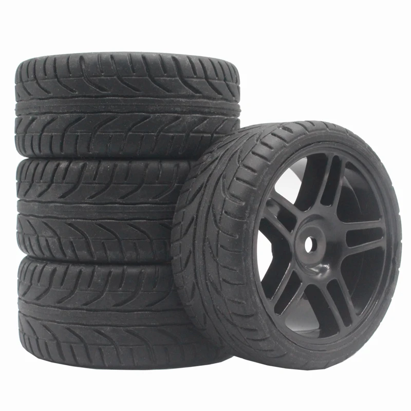 JZXD 1/10 RC Tires and Rims Set 4 JZXD 1/10 RC Tires and Rims Set - Image 4