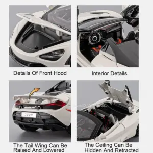 Vibrant Orange 1:32 Diecast Alloy Car Model 13 S3023228b29fd4f35b4aef2ad5b4592fe4