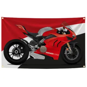 Ducati 90x150cm Motorcycle Wall Flag 14 S30263851eab54ea7a76da887f6bf58edd