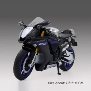 1:12 Yamaha YZF-R1M Diecast Motorcycle Model 19 S311a12189d32470c98307247b0ba6eb0O