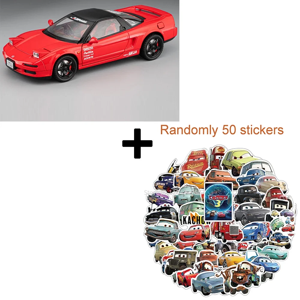 Red Honda NA1 1:22 Scale Model Sports Car 7 Red Honda NA1 1:22 Scale Model Sports Car - Image 7