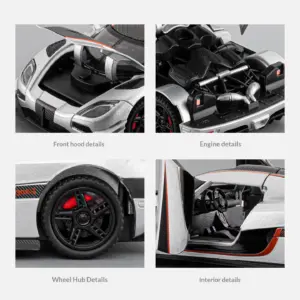 1:32 Koenigsegg One:1 Diecast Model Car 14 S31a6047a94364ae1ace0c9031a44b0e6f