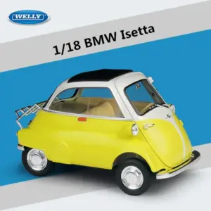 WELLY 1:18 BMW Isetta Alloy Car Model 16 S31ef75c5bdd0490285cb2ca9ea035ddeX
