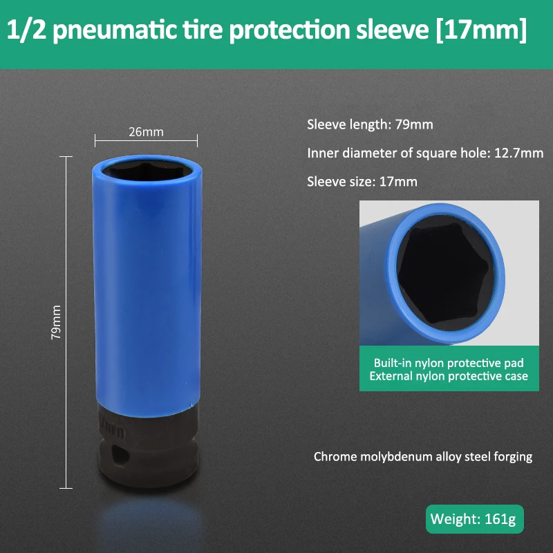 Automotive Impact Socket Set 15-22mm Durable Steel 7 Automotive Impact Socket Set 15-22mm Durable Steel - Image 7