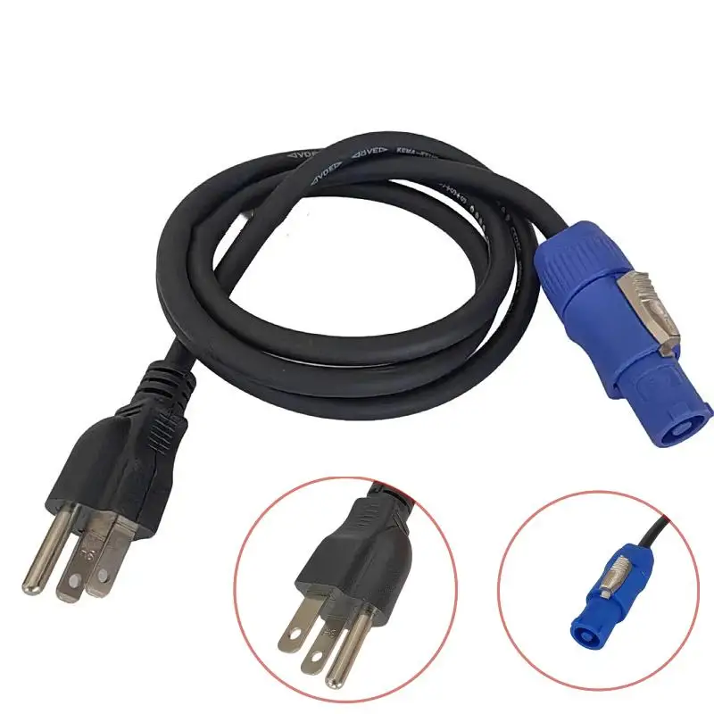 3-Pin Stage Light Power Cable 1.2m 2 3-Pin Stage Light Power Cable 1.2m - Image 2