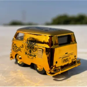 Gold VW T1 Van Diecast Model 1:64 Scale 10 S33b4e8fe28b64b0caa58e23631cf7250j