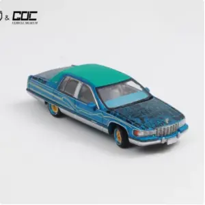 Vibrant Lime Green 1:64 Cadillac Diecast Model 7 S34755b53d81547d0ad9da02624c86d16U