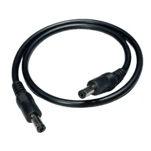 Black 18 AWG DC Power Extension Cable 0.3m-5m 9 S3582e9263a774b95b38171111349aa9dn