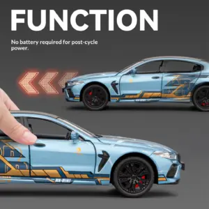 1/32 BMW M8 Diecast Model in Metallic Purple 14 S35ef7c538a0f47539ed54f793117694cv