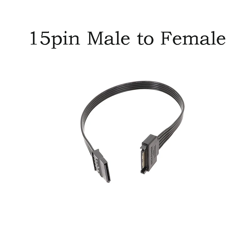 SATA 15Pin Power Cable Extension 30cm 6 SATA 15Pin Power Cable Extension 30cm - Image 6