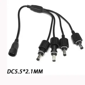 DC5.5*2.1mm Splitter Cable for Power Distribution 6 S3675cfa1872c4e9d840d62e61b387f20Q
